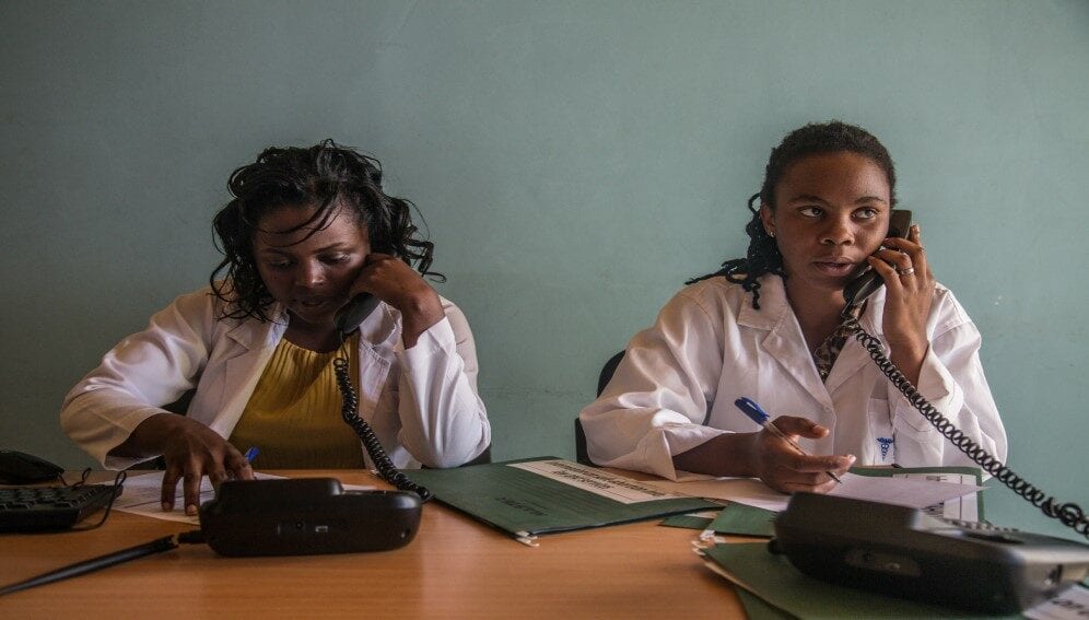Nurses share information on health services
